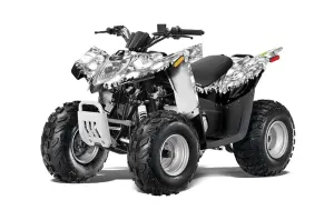 Arctic Cat DVX90 ATV Graphic Kit - 2008-2017 Reaper White