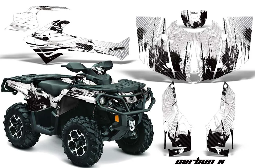 Can Am Outlander 500 / 650 / 800 / 800R / 1000 XT-P ATV Custom Graphic Kit - 2013-2016
