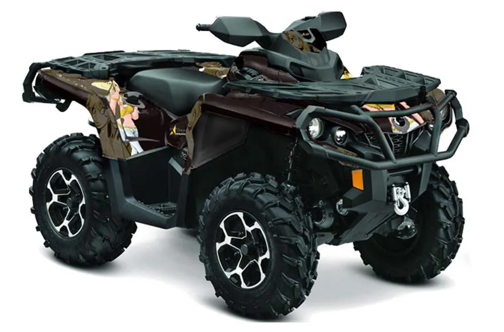 Can Am Outlander XT / DPS / SST ATV Custom Graphic Kit - 2013-2013