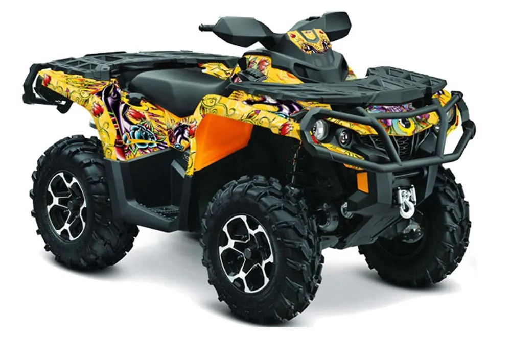 Can Am Outlander XT / DPS / SST ATV Custom Graphic Kit - 2013-2013