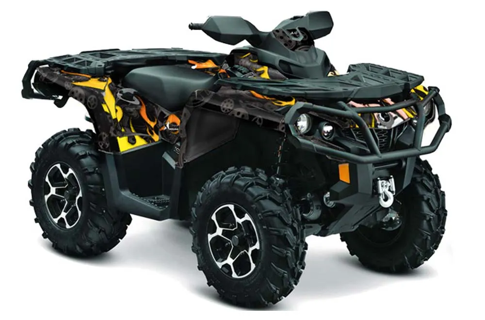 Can Am Outlander XT / DPS / SST ATV Custom Graphic Kit - 2013-2013