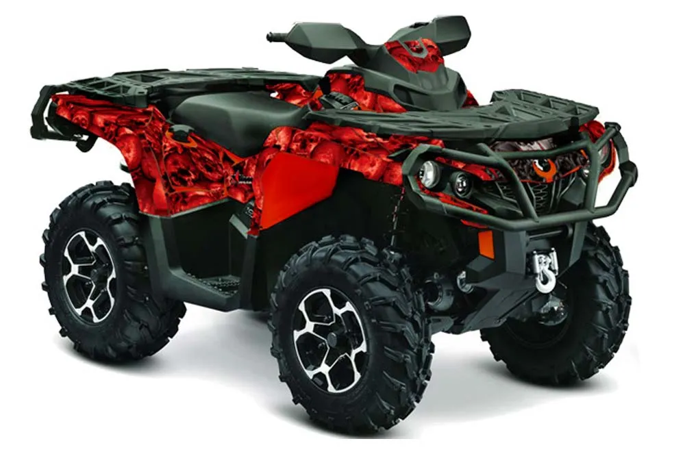 Can Am Outlander XT / DPS / SST ATV Custom Graphic Kit - 2013-2013