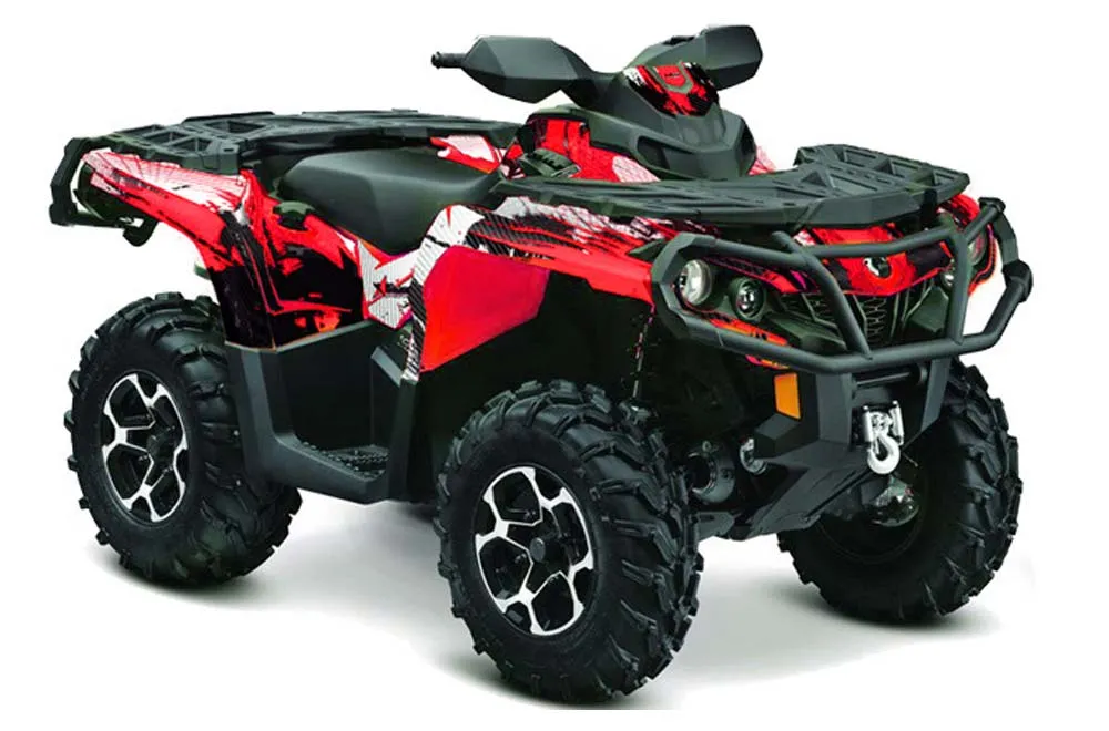 Can Am Outlander XT / DPS / SST ATV Custom Graphic Kit - 2013-2013