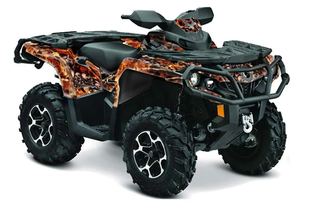 Can Am Outlander XT / DPS / SST ATV Custom Graphic Kit - 2013-2013