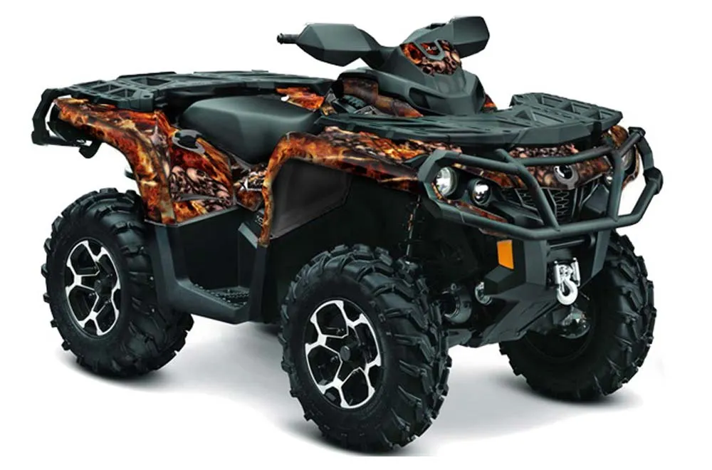 Can Am Outlander XT / DPS / SST ATV Custom Graphic Kit - 2013-2013