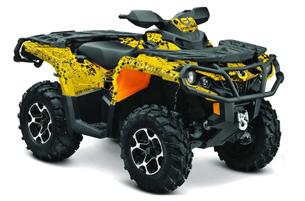 Can Am Outlander XT / DPS / SST ATV Custom Graphic Kit - 2013-2013