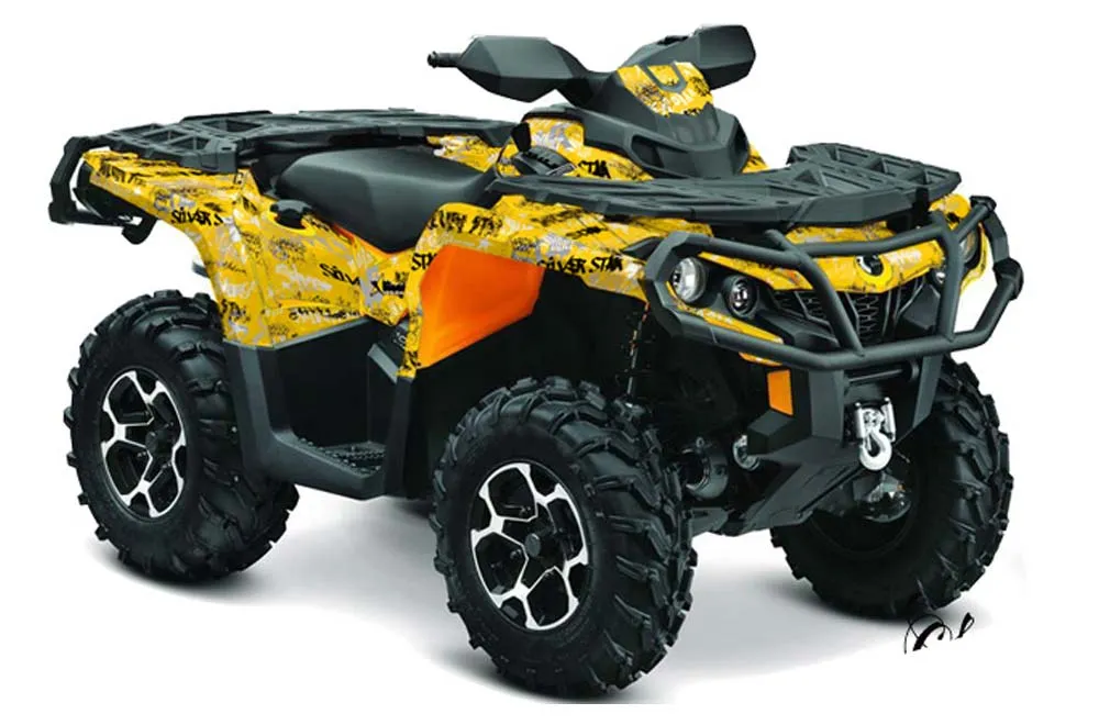 Can Am Outlander XT / DPS / SST ATV Custom Graphic Kit - 2013-2013