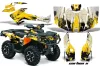 Can Am Outlander 500 / 650 / 800 / 800R / 1000 XT-P ATV Custom Graphic Kit - 2013-2016