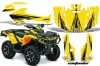 Can Am Outlander 500 / 650 / 800 / 800R / 1000 XT-P ATV Custom Graphic Kit - 2013-2016