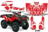 Can Am Outlander 500 / 650 / 800 / 800R / 1000 XT-P ATV Custom Graphic Kit - 2013-2016