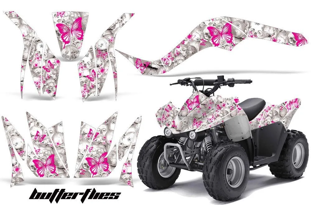 Kawasaki KFX 50/ 90 ATV Custom Graphic Kit - 2007-2022