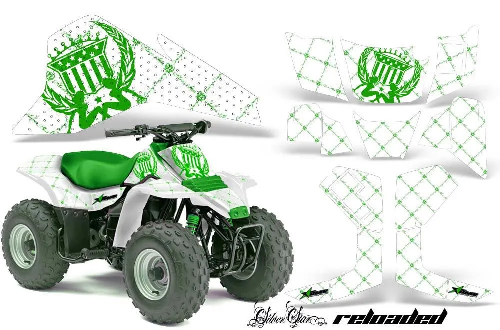 Kawasaki KFX 80 ATV Custom Graphic Kit - 2003-2006