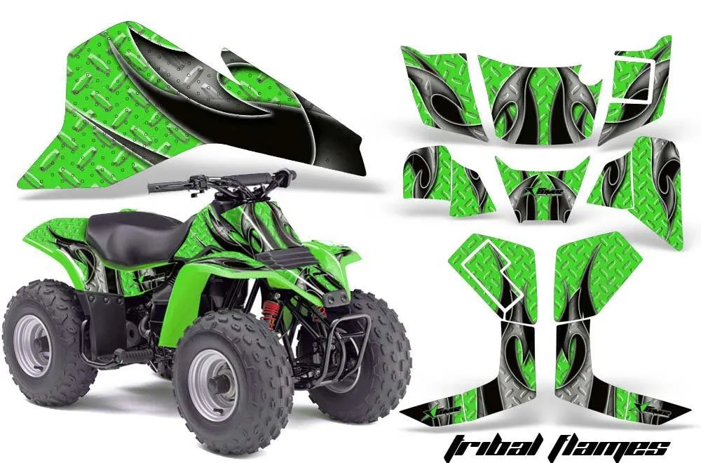 Kawasaki KFX 80 ATV Custom Graphic Kit - 2003-2006
