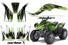 Kawasaki KFX 50/ 90 ATV Custom Graphic Kit - 2007-2022