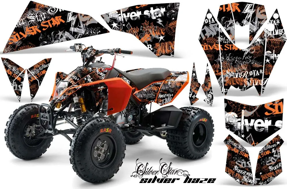 KTM 450 / 505 / 525 ATV Custom Graphic Kit - 2008-2010