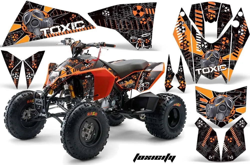 KTM 450 / 505 / 525 ATV Custom Graphic Kit - 2008-2010