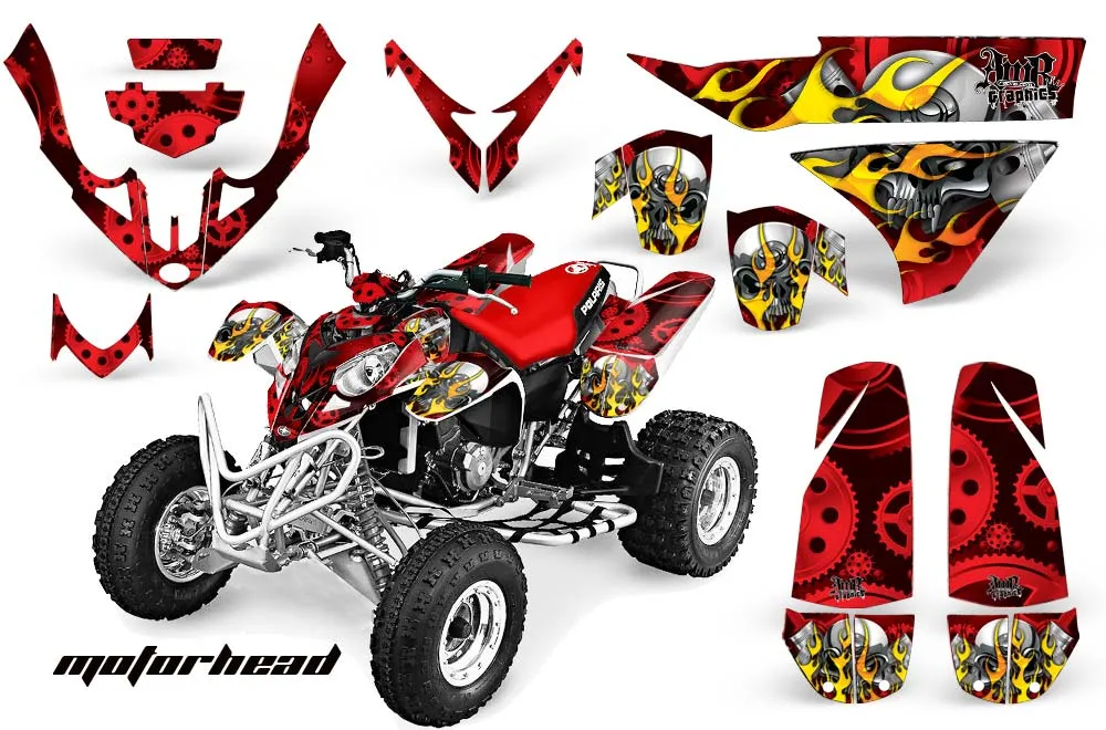 Polaris Predator 500 ATV Custom Graphic Kit - 2002-2011