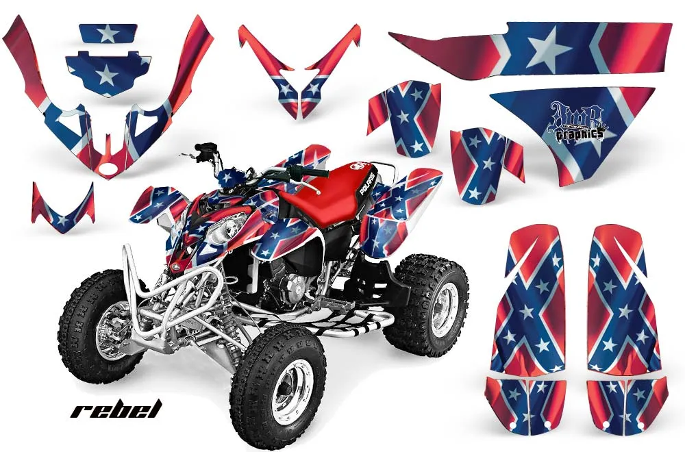 Polaris Predator 500 ATV Custom Graphic Kit - 2002-2011