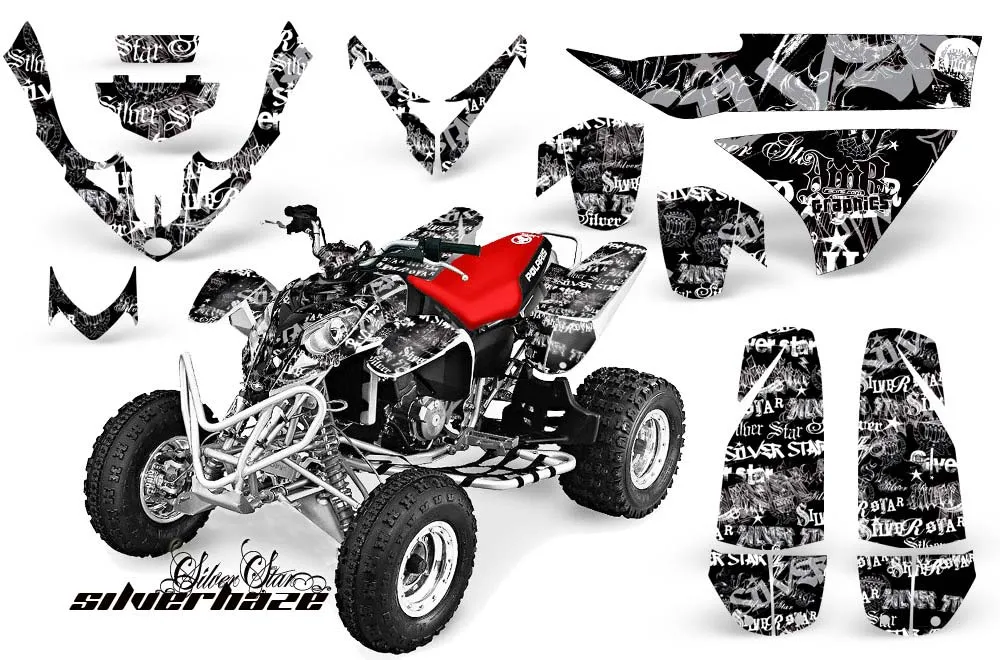 Polaris Predator 500 ATV Custom Graphic Kit - 2002-2011