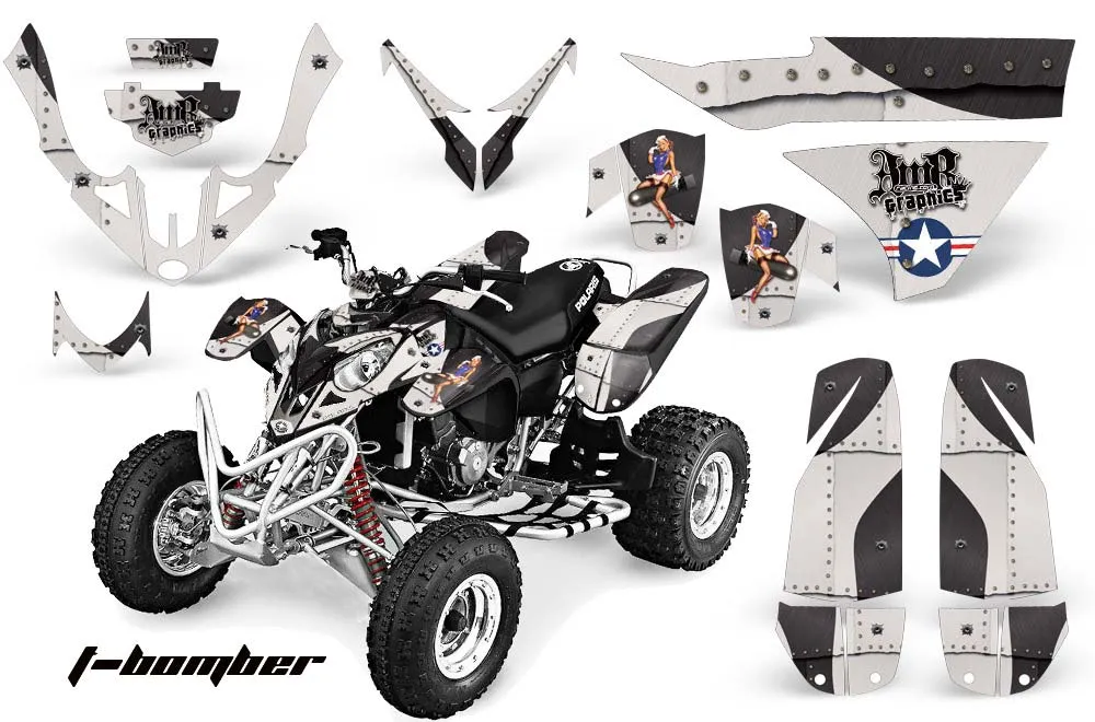 Polaris Predator 500 ATV Custom Graphic Kit - 2002-2011