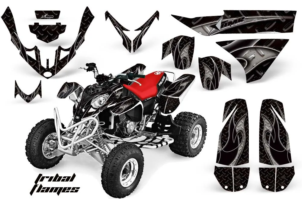 Polaris Predator 500 ATV Custom Graphic Kit - 2002-2011