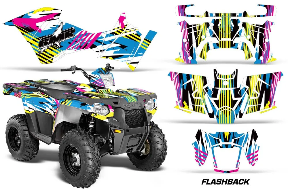 Polaris Sportsman 325ETX / 450 / 570 ATV Custom Graphic Kit - 2014-2017