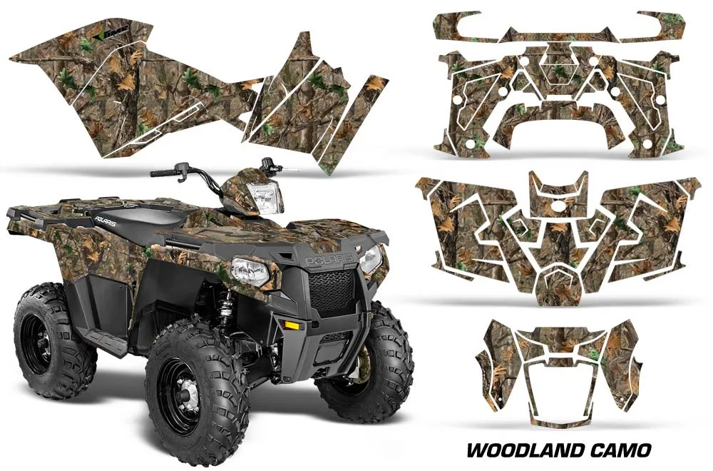 Polaris Sportsman 325ETX / 450 / 570 ATV Custom Graphic Kit - 2014-2017