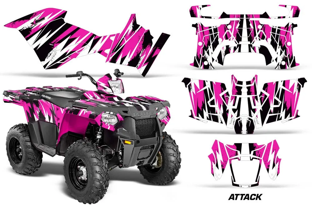 Polaris Sportsman 325ETX / 450 / 570 ATV Custom Graphic Kit - 2014-2017