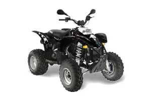 Polaris Trailblazer 350 ATV Graphic Kit - 1985-2009 Reaper Black