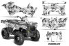 Polaris Sportsman 325ETX / 450 / 570 ATV Custom Graphic Kit - 2014-2017