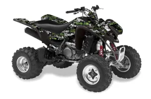 Suzuki LTZ 400 ATV Graphic Kit - 2003-2008 Silver Star - Silverhaze Green