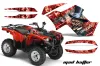 Yamaha Grizzly 700 / 550 ATV Custom Graphic Kit - 2007-2014