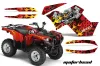 Yamaha Grizzly 700 / 550 ATV Custom Graphic Kit - 2007-2014