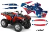 Yamaha Grizzly 700 / 550 ATV Custom Graphic Kit - 2007-2014
