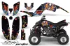 Yamaha Raptor 660 ATV Custom Graphic Kit - 2001-2005