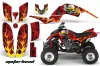 Yamaha Raptor 660 ATV Custom Graphic Kit - 2001-2005