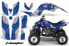 Yamaha Raptor 660 ATV Custom Graphic Kit - 2001-2005