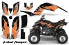 Yamaha Raptor 660 ATV Custom Graphic Kit - 2001-2005