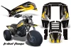Yamaha Shaft DX 225 - 3 Wheeler ATV Custom Graphic Kit - 1983-1985