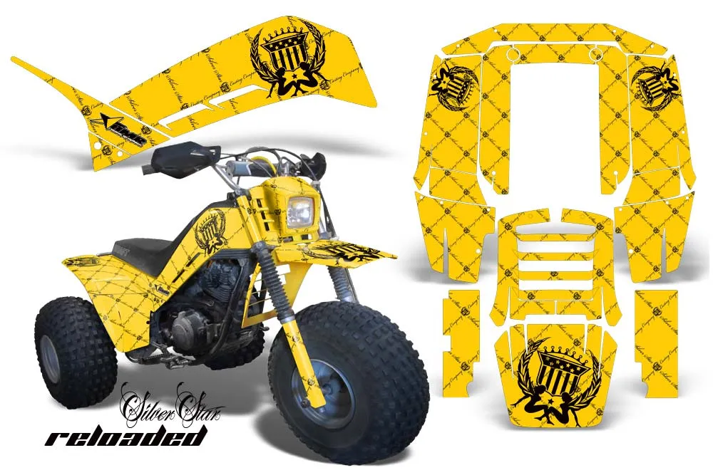 Yamaha Shaft DX 225 - 3 Wheeler ATV Custom Graphic Kit - 1983-1985