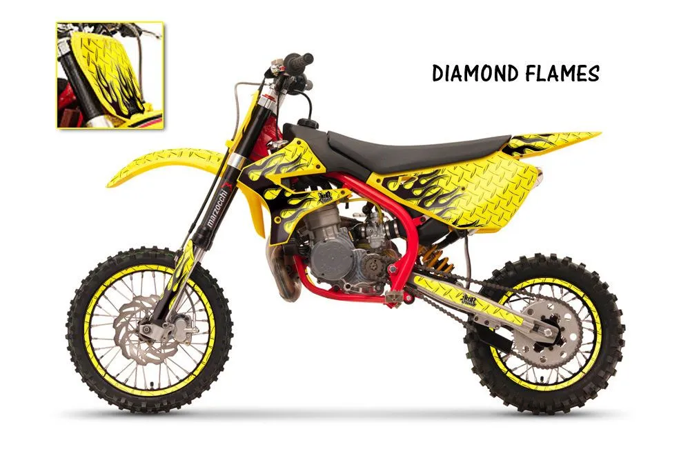 Cobra CX 50 Sr King Dirt Bike Custom Graphic Kit - 2002-2011