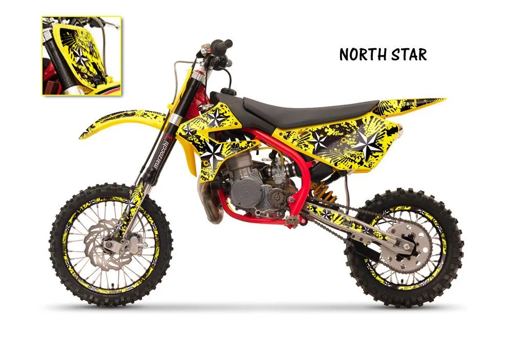 Cobra CX 50 Sr King Dirt Bike Custom Graphic Kit - 2002-2011