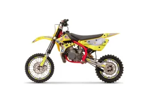 Cobra CX 50 Sr King Dirt Bike Graphic Kit - 2002-2011 Toxicity Yellow