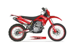 Gas Gas EC 250 Dirt Bike Graphic Kit - 2009-2010 Contender Red
