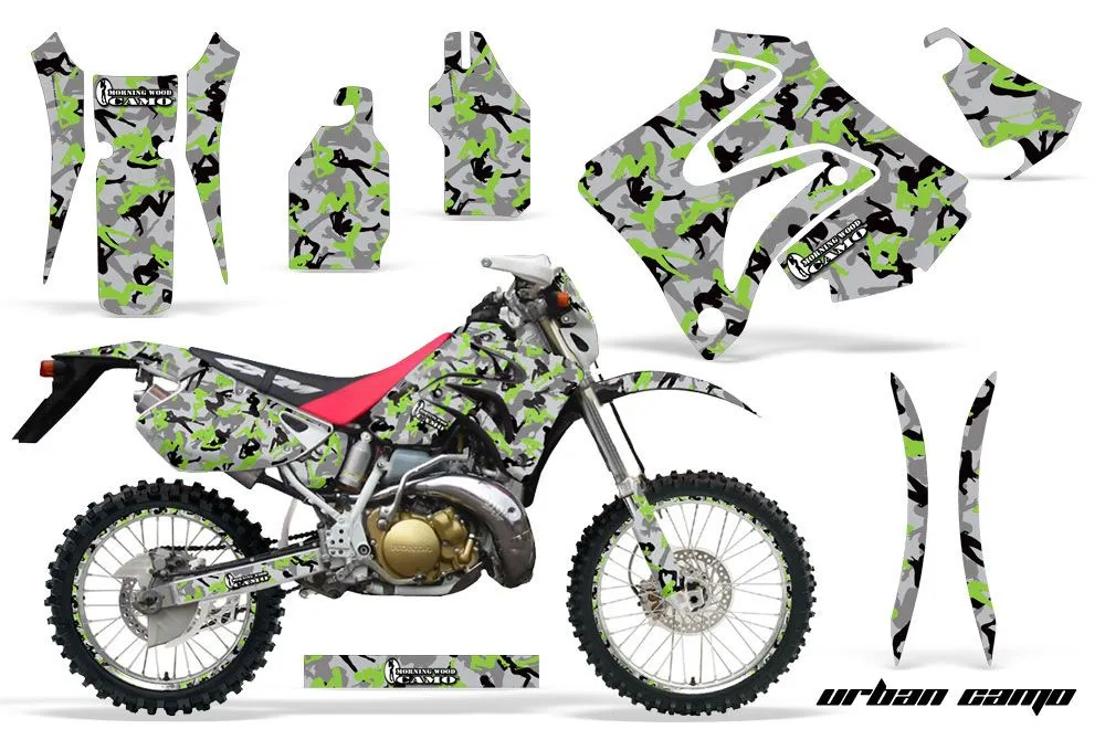 Honda CRM 250 AR Dirt Bike Custom Graphic Kit - 1989-1999