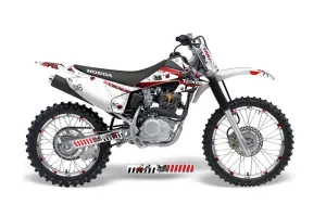 Honda CRF230 F Dirt Bike Graphic Kit - 2008-2014 Toxicity White