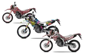 Honda CRF250 L Enduro Dirt Bike Custom Graphic Kit - 2013-2020