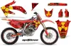 Honda CRF450 R Dirt Bike Custom Graphic Kit - 2002-2012