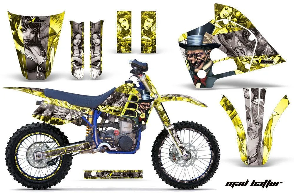 Husaberg FC 501 Dirt Bike Custom Graphic Kit - 1997-1999