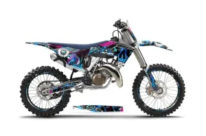 Husqvarna FC 350 Dirt Bike Graphic Kit - 2016-2017 Frenzy Blue